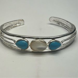 3/$20 silver tone cuff bracelet